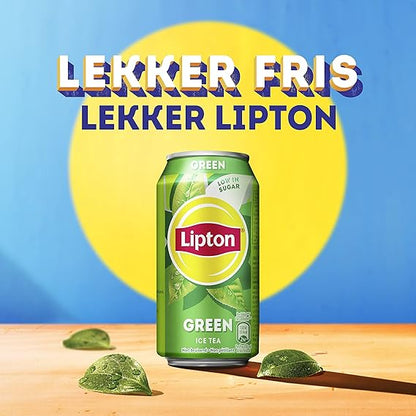 Lipton Original Ice Tea Green, a delicious refreshing iced tea - 24 x 330 ml - Value pack